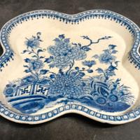 CINA porcellana antica bianco/blu pattipan Qing