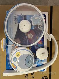 Giostrina culla proiettore e comando a distanza