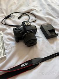 Canon EOSR100 + obiettivo kit condizioni perfette