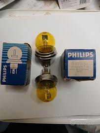 Lampada faro auto epoca gialla 12V 45/40W P45T