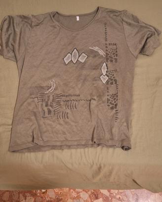 maglie donna mezza manica tagliaxl 1euro al pezzo 