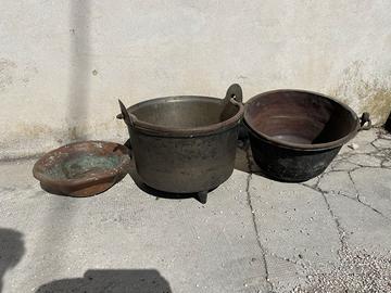 Secchi in bronzo antichi