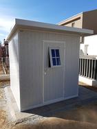 Casetta per giardino in pvc cm.180x180