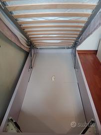 letto contenitore 1 piazza 