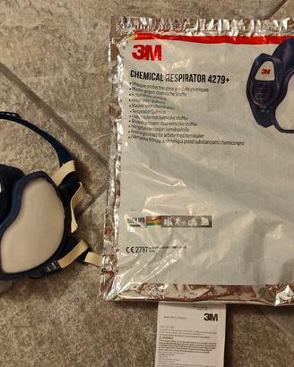 Maschera  3M per verniciare, diserbante! 
