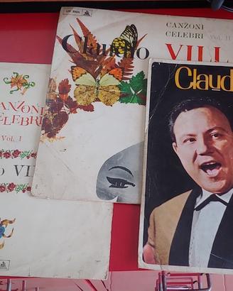 Lotto 3 Vinili 33 giri Claudio Villa (Vol. 1, 2, 3