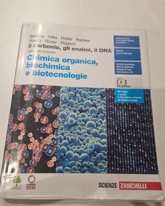 libro di testo chimica organica e biochimica
