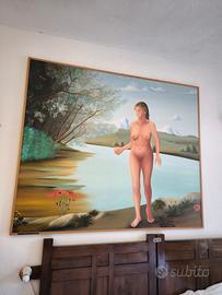 Quadro "Il Regno di Saturno" 1983