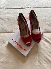 Scarpe con tacco – Pittarello – Taglia 39 – Rosse