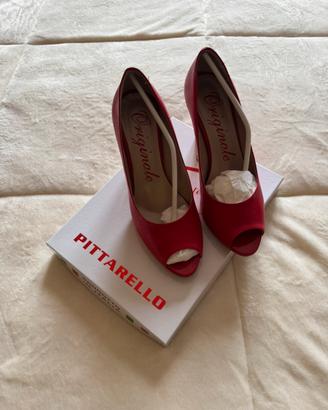 Scarpe con tacco – Pittarello – Taglia 39 – Rosse