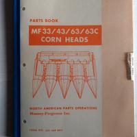 Manuale testate Mais MF 33/43/63/63C