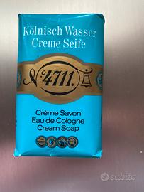 Acqua di colonia e saponetta vintage 4711
