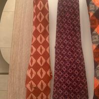 Cravatte in pura lana  Anni ‘70