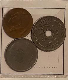 39 Monete del Belgio prima del Euro