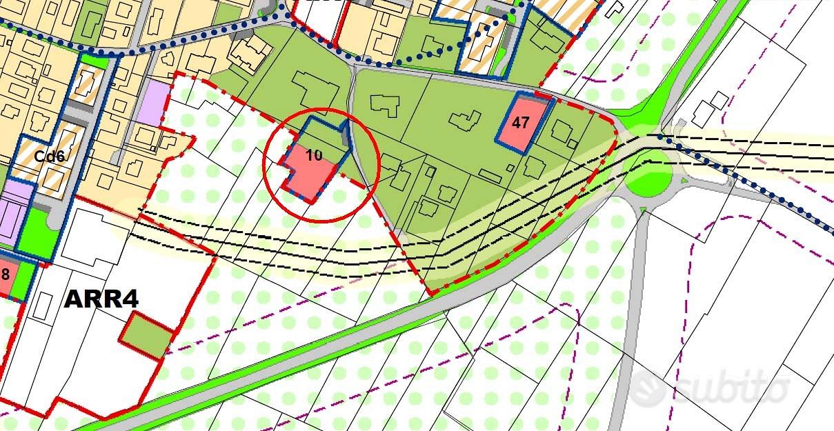Terreno residenziale per villetta unifamiliare - Vista 2