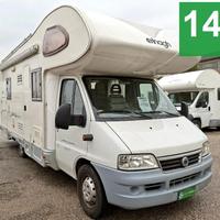 CAMPER ELNAGH DUCATO MANSARDATO 6 POSTI SEMIDINETT