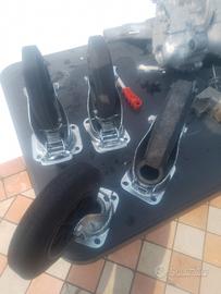 ruote girevoli con freno 