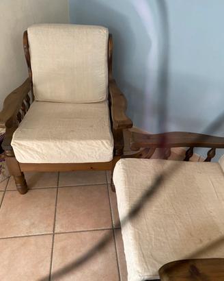 Coppia Poltrone vintage