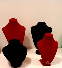 Espositori per collane ed anelli