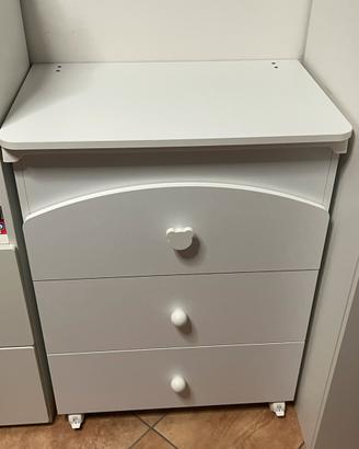 Cassettiera/fasciatoio