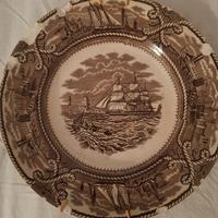 Piatto inglese antico