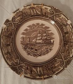 Piatto inglese antico