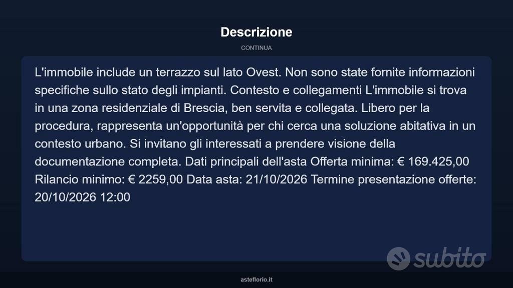 Appartamento – BS - Vista 4