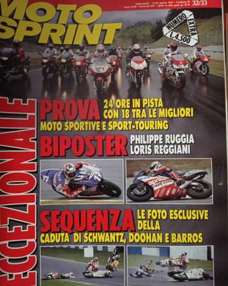 Rivista MOTOSPRINT numero doppio 32/33 del 1993