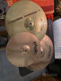 Set 3 piatti crash Paiste