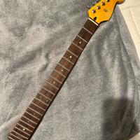 Manico stratocaster acero palissandro