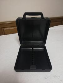 Contenitore Nero Plastica Musicassette 24 Posti 