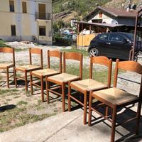 Sedie da cucina e/o tavernetta
