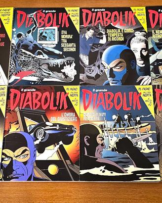 DIABOLIK IL GRANDE 1a SERIE NUMERI SINGOLI 2€ CAD
