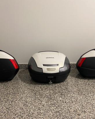 Kit valigie + bauletto givi Honda integra