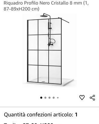 vetro doccia