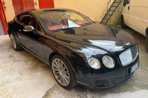 Bentley continental gt speed pelle rossa bordeaux