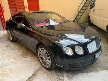 Bentley continental gt speed pelle rossa bordeaux