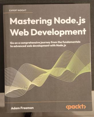 Libro "Mastering Node.js Web Development"