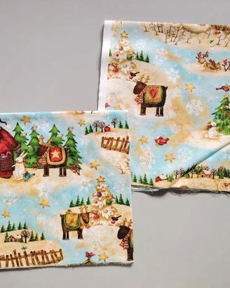 2 Tessuti tatalizi. Debi Hron 45x110cm e 50x110cm
