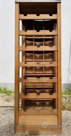 CANTINA / CANTINETTA PORTA VINI E LIQUORI IN LEGNO