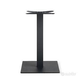 base tavolo in ferro ghisa, acciaio, per tavolo da