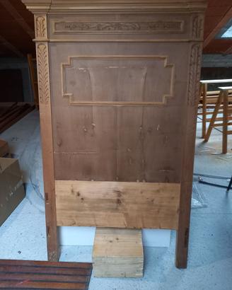 Camera vintage legno