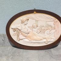 Quadro in polvere di marmo