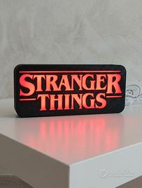 Lampada Stranger Things LED - Netflix  Gaming Room