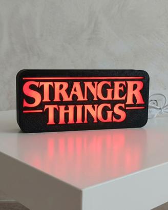 Lampada Stranger Things LED - Netflix  Gaming Room