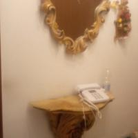 poggia telefono barocco e specchio 