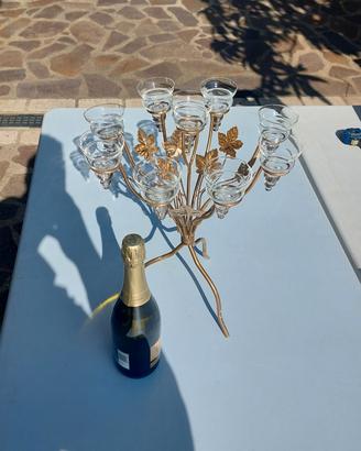 Candeliere O Servizio Da Champagne Con Coppette Ca