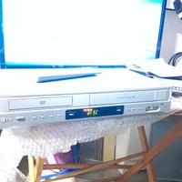 LG VCX9842 videoregistratore combi vhs dvd player