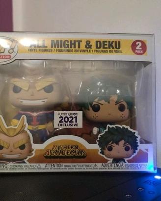Funko Pop All Might&Deku Exclusive