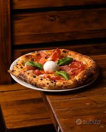 Pizzaiolo pizza napoletana calabrese 20 anni